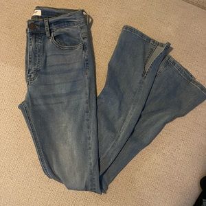 FASHION NOVA Split Hem Jeans